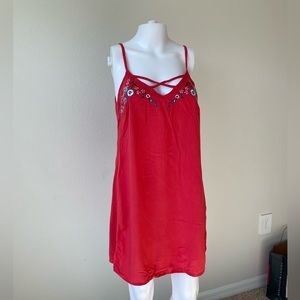 Rue21 red swimsuit coverup